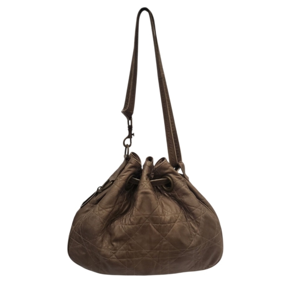 Brown Leather Shoulder Bag